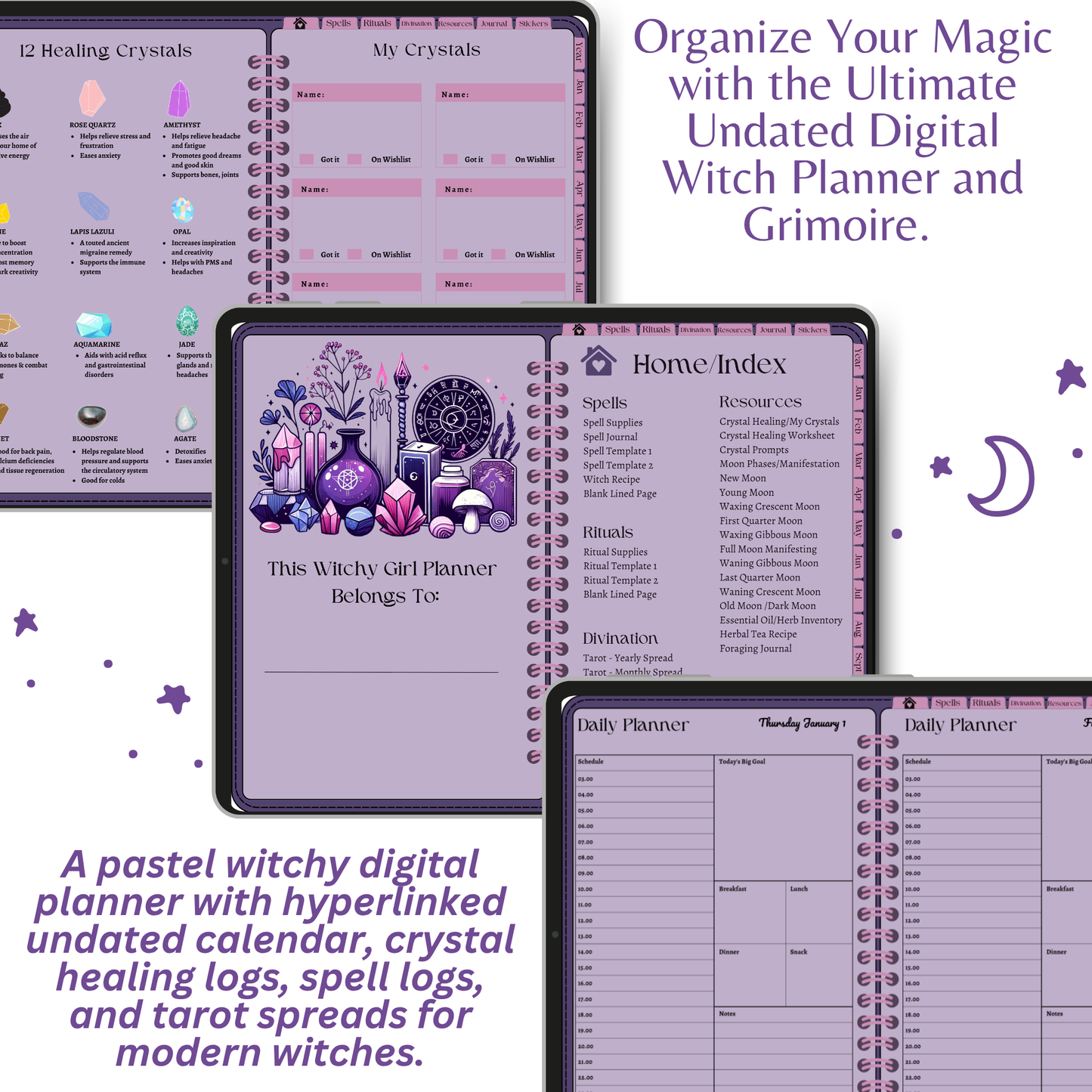 2026 Witchy Planner & Digital Grimoire - That Witchy Girl Planner