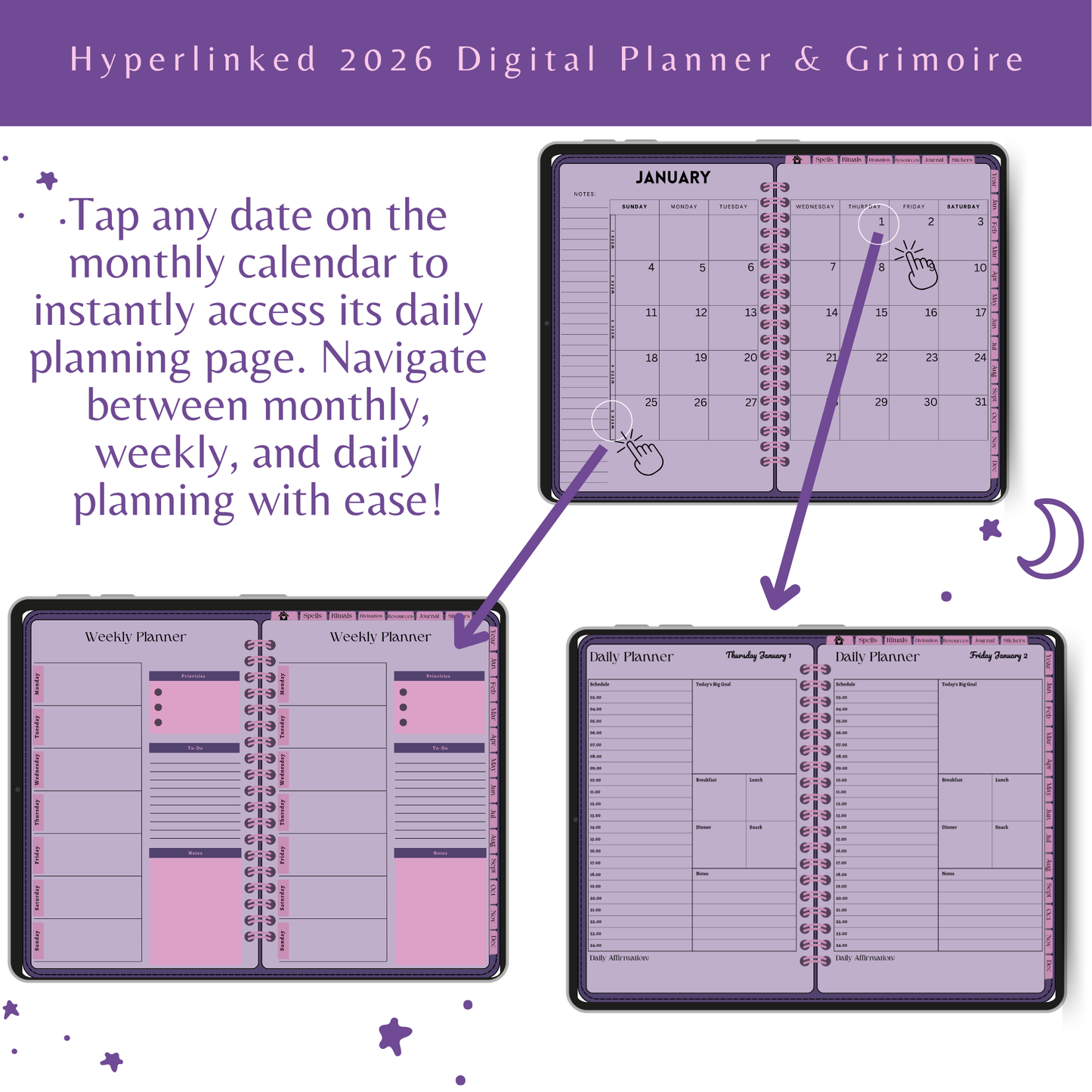 2026 Witchy Planner & Digital Grimoire - That Witchy Girl Planner