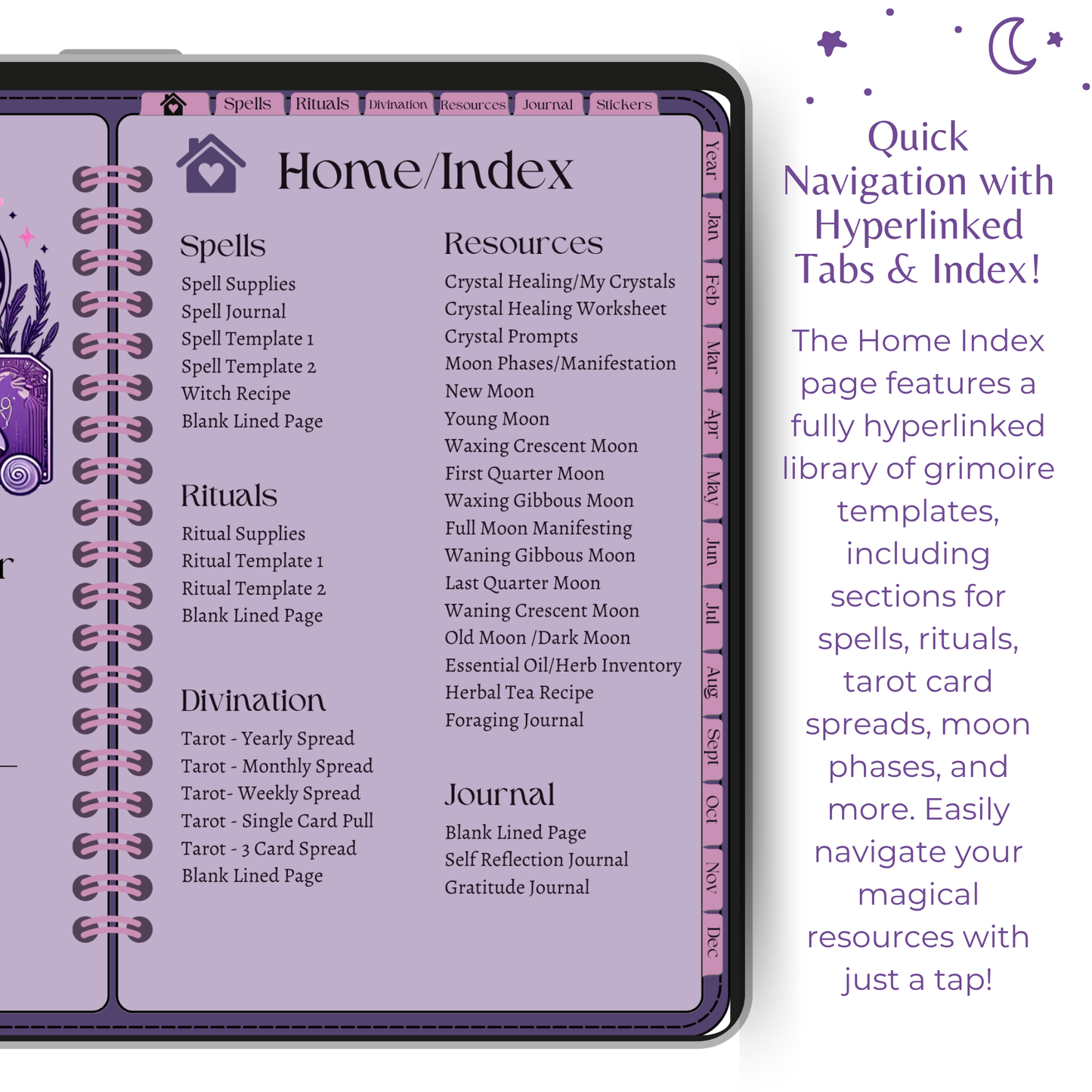 2026 Witchy Planner & Digital Grimoire - That Witchy Girl Planner