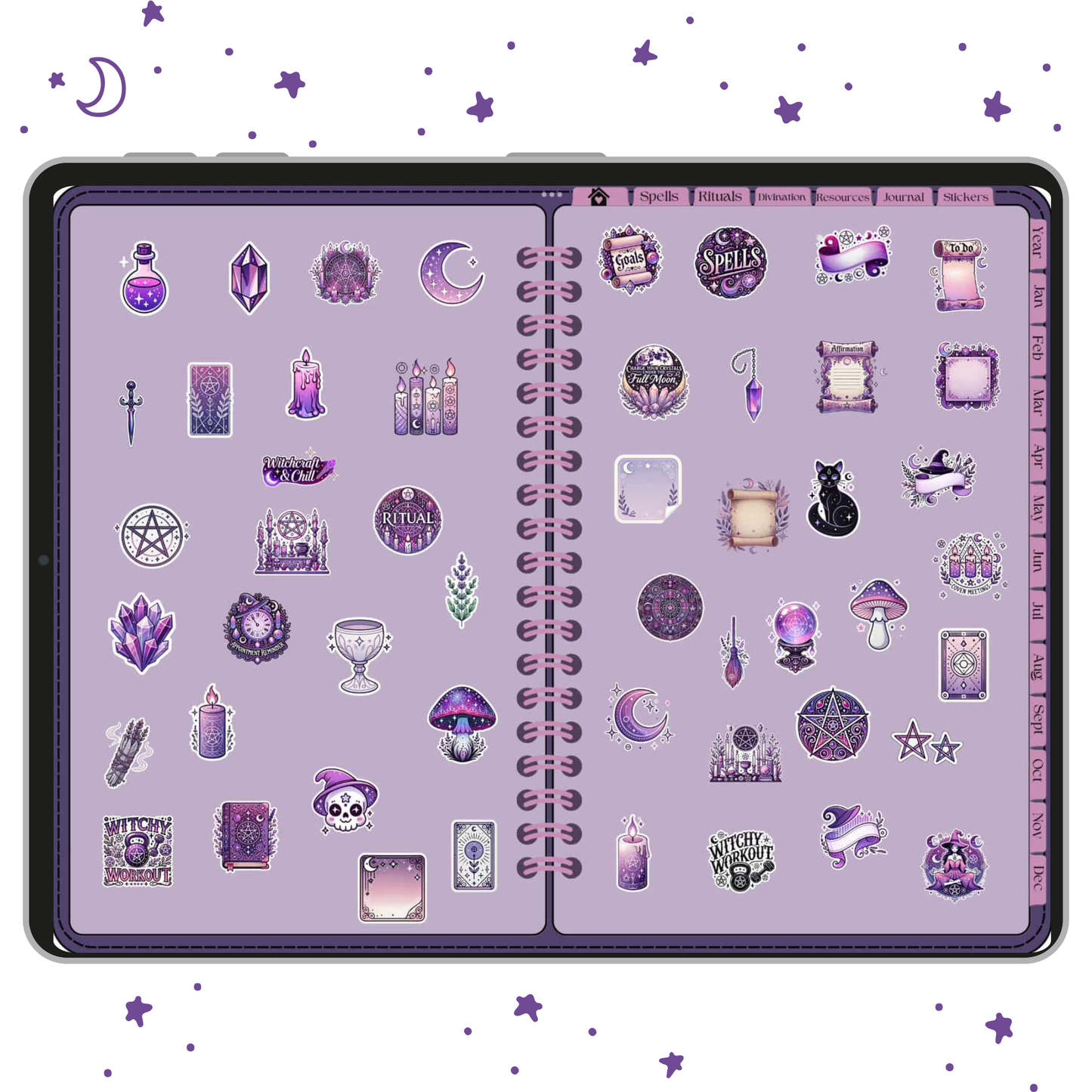 2026 Witchy Planner & Digital Grimoire - That Witchy Girl Planner