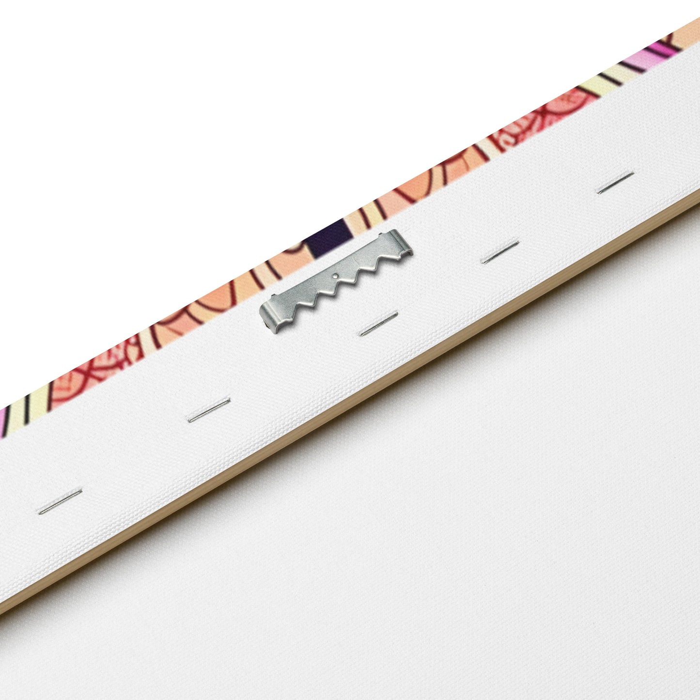 Vibrant Pole Dancer Canvas - Pink Lace Artistic Wall Art