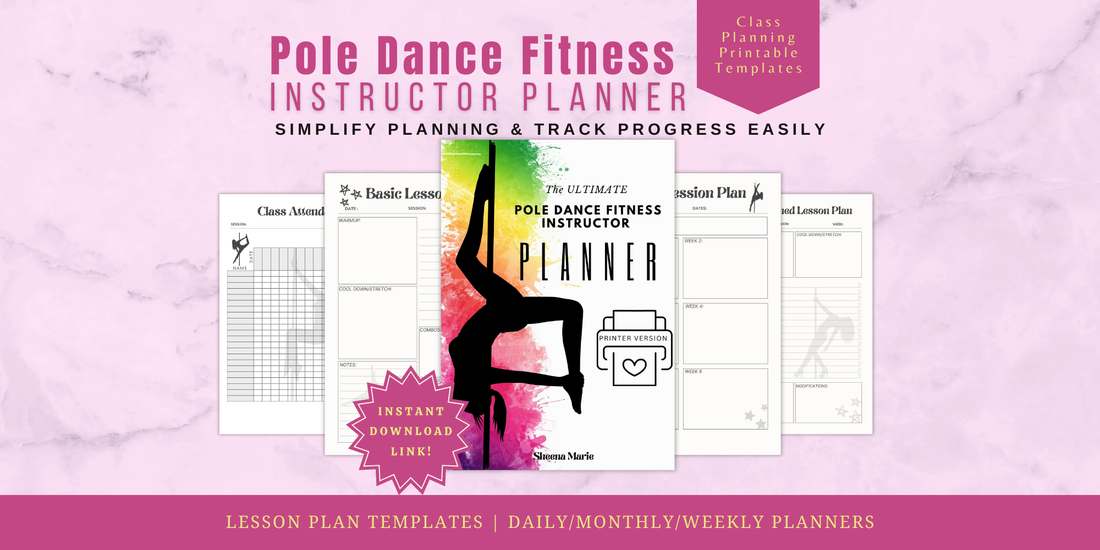 Why Every Pole Dance Fitness Instructor Needs This Ultimate Class Planner – Download Now!