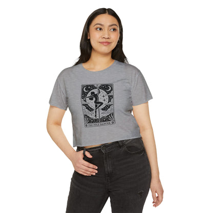 Pole Dancer Tarot Crop Top | Witchy Pole Dance Shirt | Pole Dancer Gift