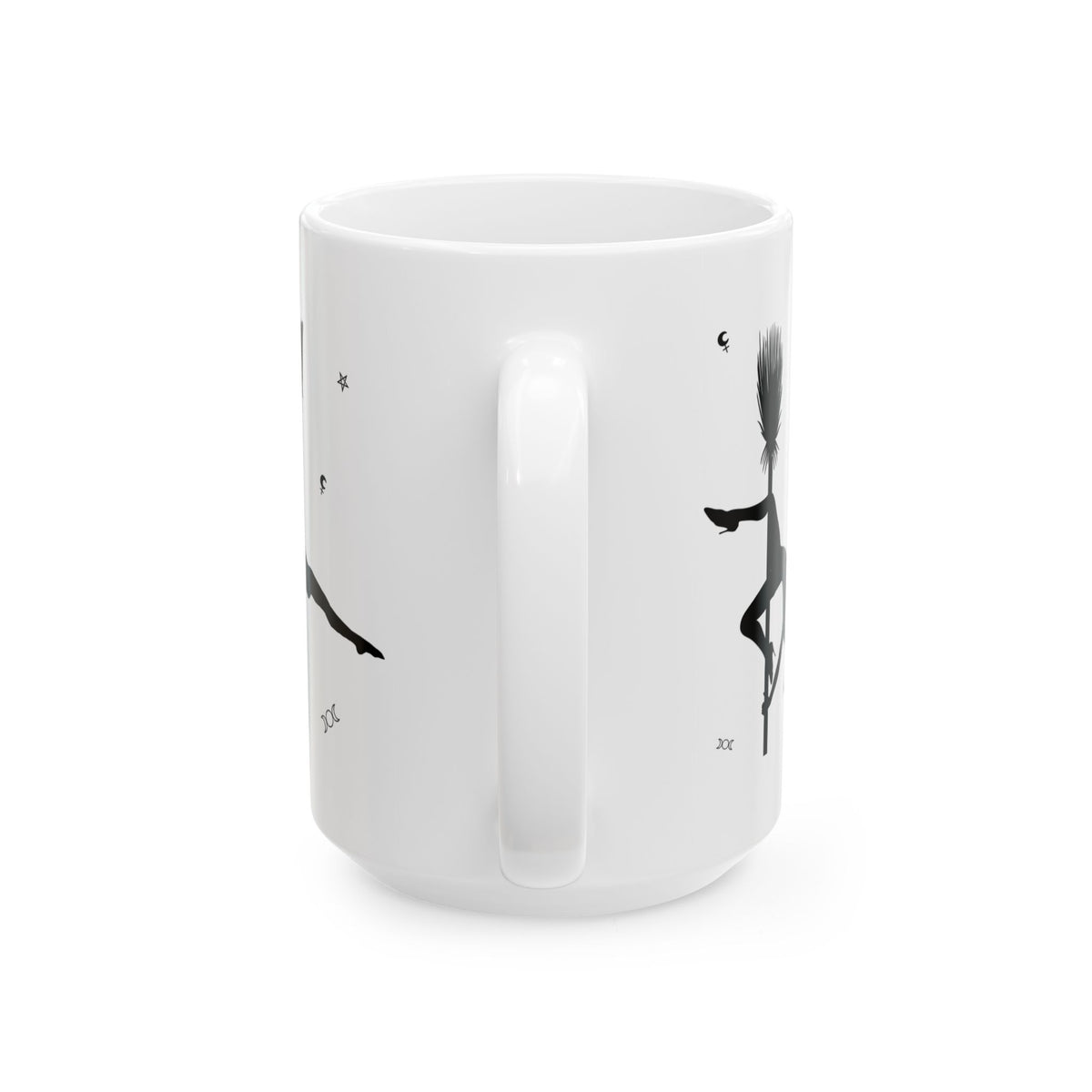 Pole Dancing Witch Mug | Funny Halloween Coffee Mug | Pole Dancer Gift (15oz)