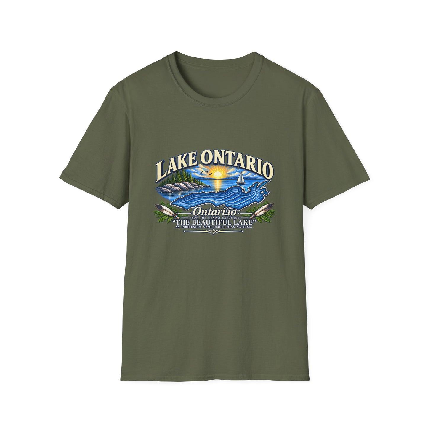 Lake Ontario Not Lake America Shirt, Ontario Canada T-Shirt, Canadian Pride Tee, Great Lakes Shirt, Keep Lake Ontario Canadian Gift