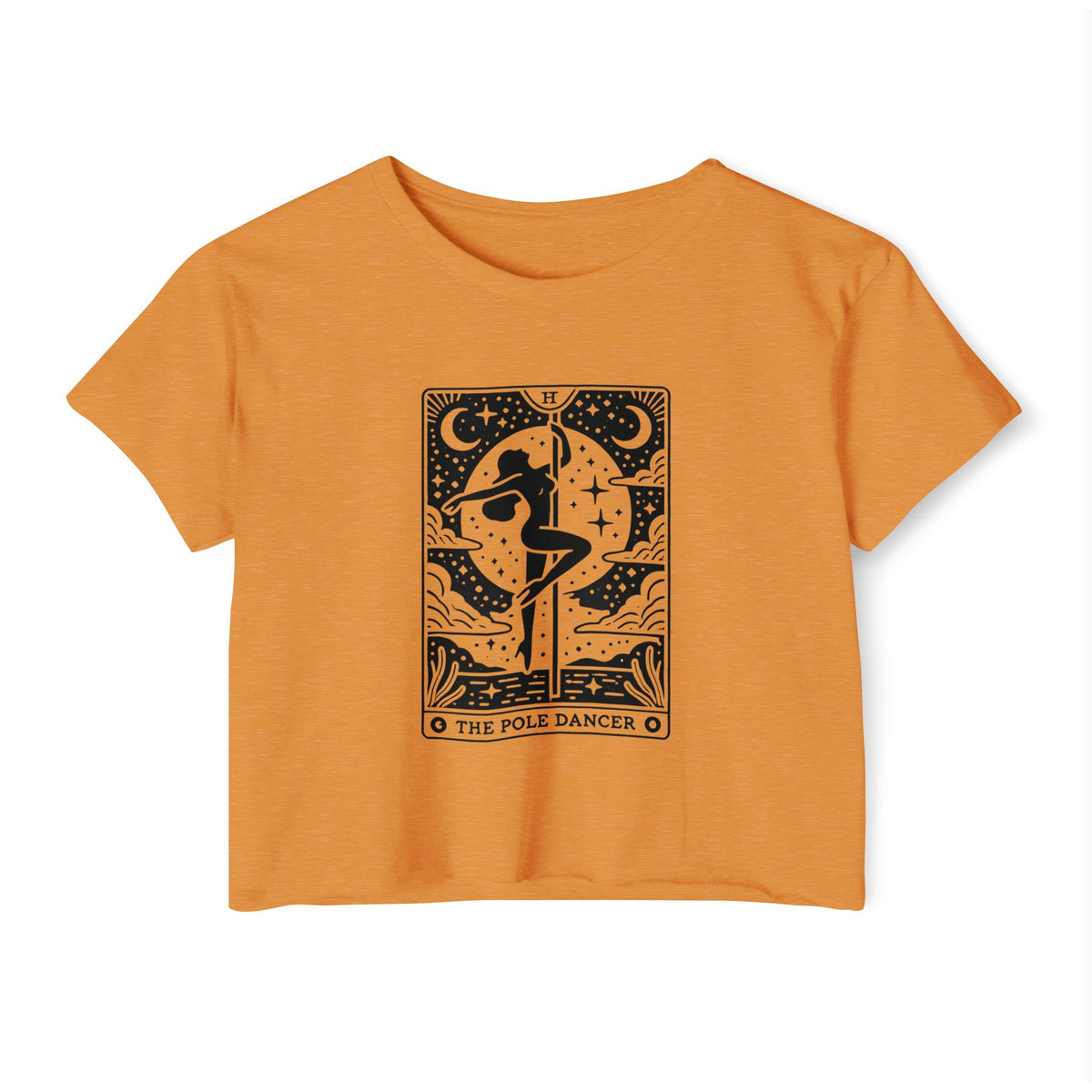 Pole Dancer Tarot Crop Top | Witchy Pole Dance Shirt | Pole Dancer Gift