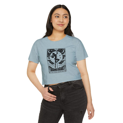 Pole Dancer Tarot Crop Top | Witchy Pole Dance Shirt | Pole Dancer Gift
