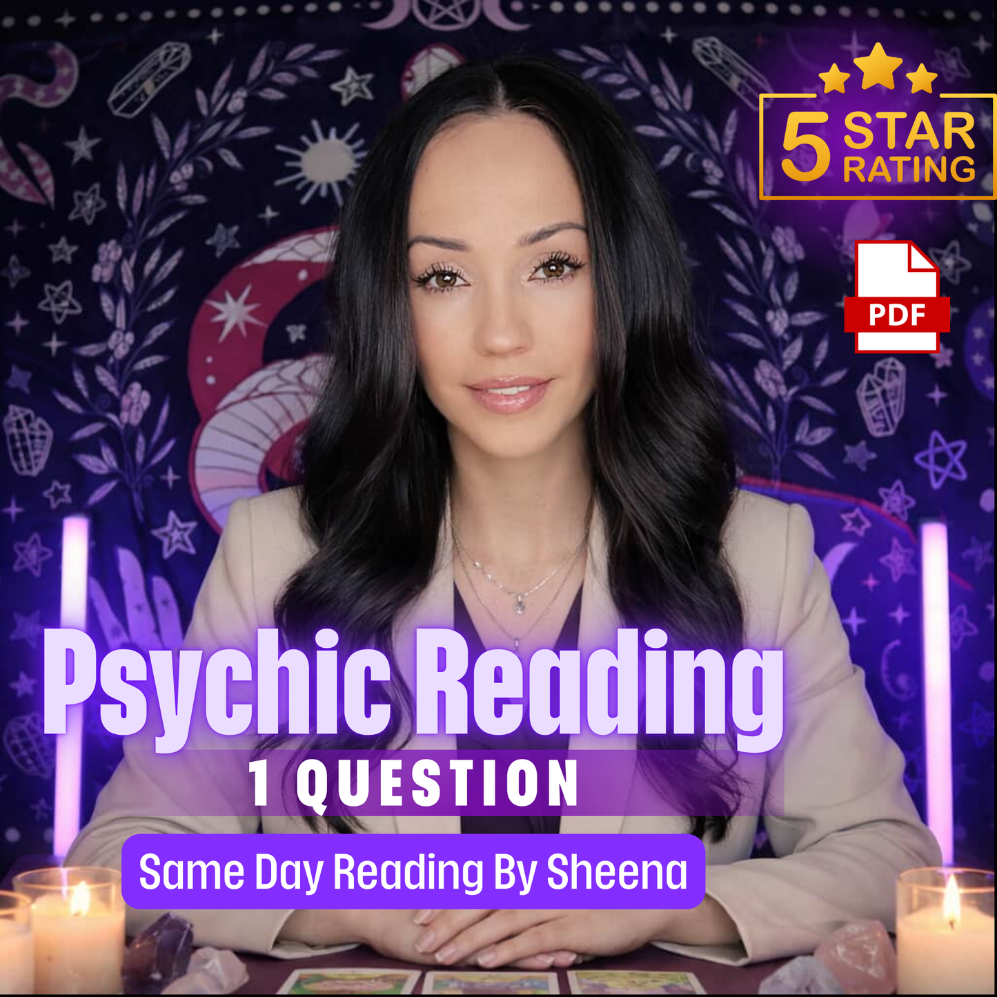 Book A Reading! Ask Anything! 1 Question Reading (PDF Delivery)