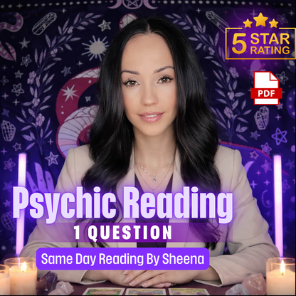 Book A Reading! Ask Anything! 1 Question Reading (PDF Delivery)
