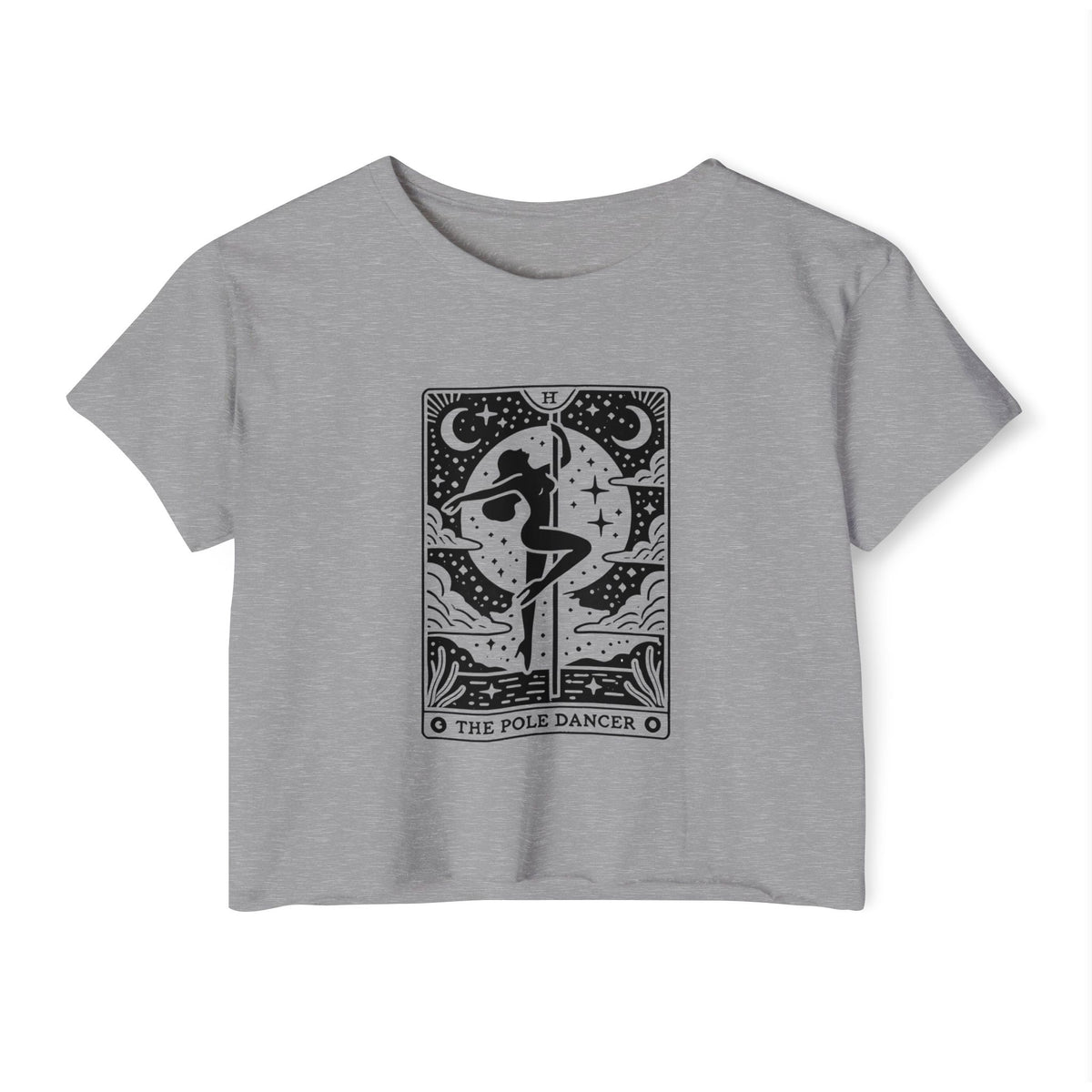 Pole Dancer Tarot Crop Top | Witchy Pole Dance Shirt | Pole Dancer Gift