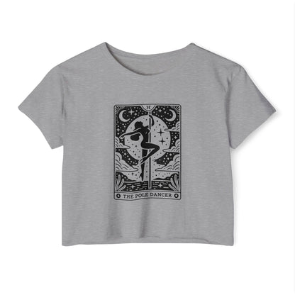 Pole Dancer Tarot Crop Top | Witchy Pole Dance Shirt | Pole Dancer Gift