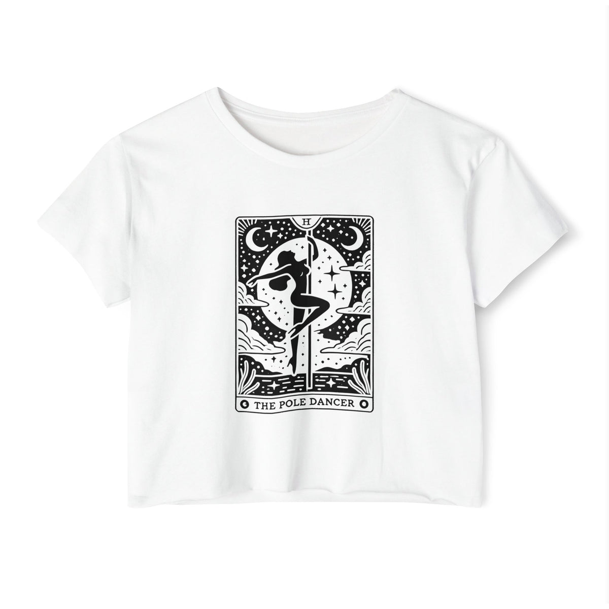 Pole Dancer Tarot Crop Top | Witchy Pole Dance Shirt | Pole Dancer Gift