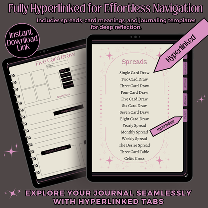 My Digital Tarot Journal - Digital Journal For Goodnotes & Related Apps