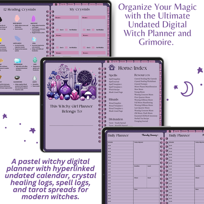 2026 Witchy Planner & Digital Grimoire - That Witchy Girl Planner