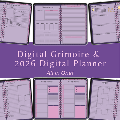 2026 Witchy Planner & Digital Grimoire - That Witchy Girl Planner