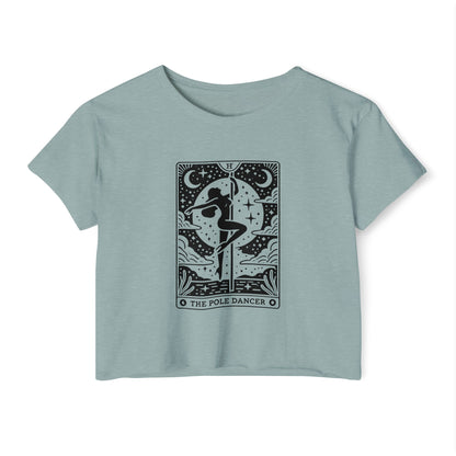 Pole Dancer Tarot Crop Top | Witchy Pole Dance Shirt | Pole Dancer Gift