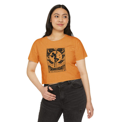 Pole Dancer Tarot Crop Top | Witchy Pole Dance Shirt | Pole Dancer Gift