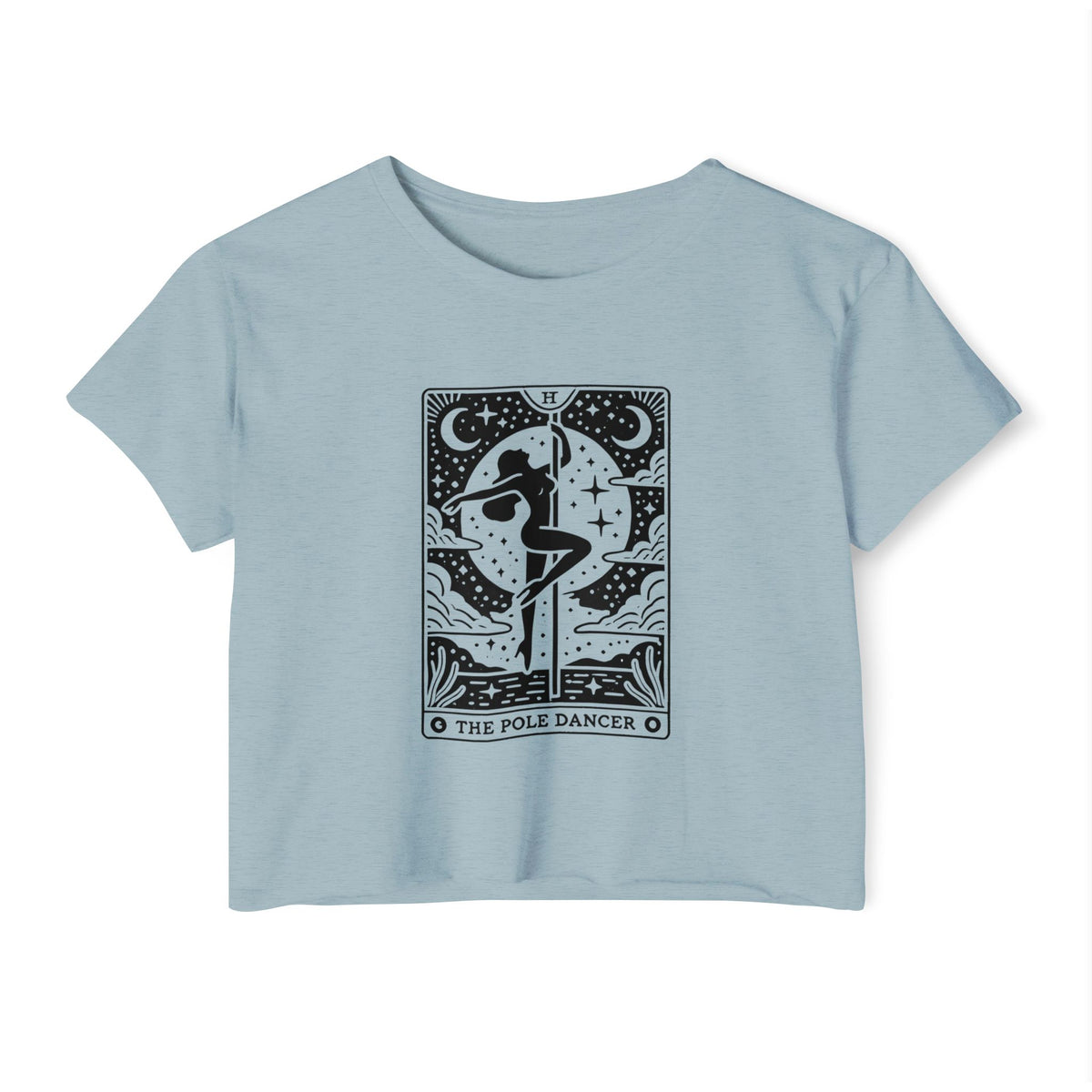 Pole Dancer Tarot Crop Top | Witchy Pole Dance Shirt | Pole Dancer Gift