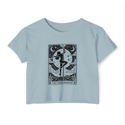 Pole Dancer Tarot Crop Top | Witchy Pole Dance Shirt | Pole Dancer Gift