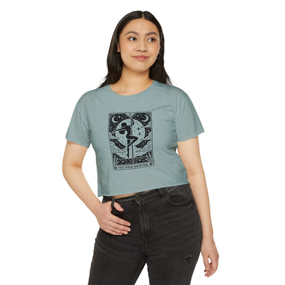 Pole Dancer Tarot Crop Top | Witchy Pole Dance Shirt | Pole Dancer Gift