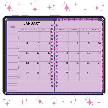 2026 Digital Tarot Journal & Planner - My Digital Tarot Planner